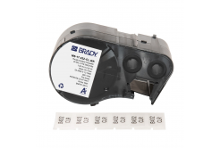 Brady M5-17-432-CL-BK / 170873, 25.40 mm, Polyester, testo nera / sfondo trasparente