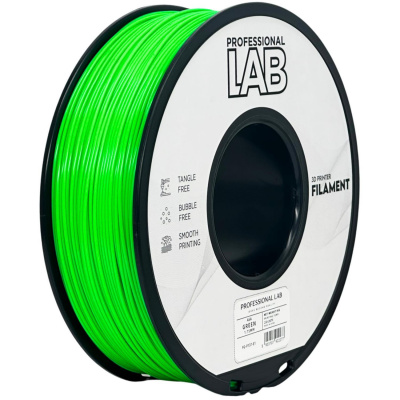 Professional Lab FG-P137-E1, 3D filamento, ASA, 1,75mm, 1000g, Verde (Green)