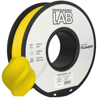 Professional Lab FG-P52-E1, 3D filamento, PLA+, 1,75mm, 1000g, Giallo (Yellow)