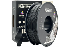 Smart Print FG-S46-E1, 3D filamento, PLA+, Black, 1kg, 1,75mm