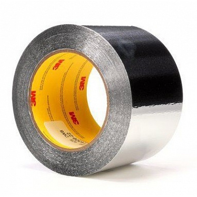 3M 425 Nastro adesivo in alluminio, spessore 0,12 mm 100 mm x 55 m