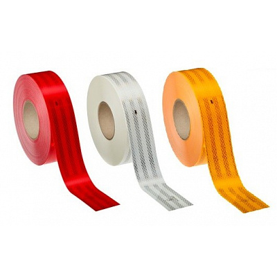 3M 983 Diamond Grade™ Nastro riflettente flessibile ( ECE104 ) 53,5 mm - al metro giallo/yellow