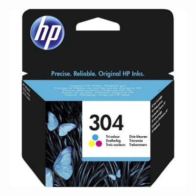 HP 304 N9K05AE colore (color) cartuccia originale