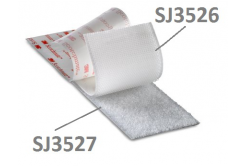 3M Hook & Loop SJ3526 bianco, háčky, 16 mm x 45,7 m
