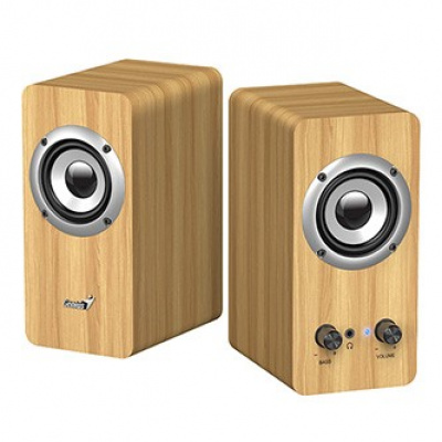 Genius reproduktory SP-HF400, 10W, hnědá