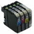 Cartuccia compatibile con Brother LC-125XL + LC-127XL multipack