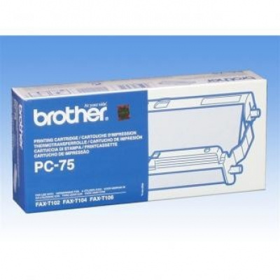 Brother PC75, 1*140s, Brother Fax T-104, T-106 lamine fax originale 