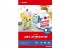 Canon Matte Photo Paper MP-101D 4076C005, 240 g/m2, A4, 50pz, opaco, getto d'inchiostro, bianco, carta fotografica