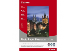 Canon Photo Paper Plus Semi-Glossy 1686B018, 260 g/m2, 8x10", 20x25cm, 20pz, semi-lucido, raso, bianco, carta fotografica