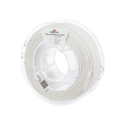 Spectrum 81553 3D filamento, SafeGuard PLA, 1,75mm, 250g, Bianco (Polar white)