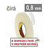 3M VHB™ 4658, tl. 0,8 mm; čirá oboustranně lepicí páska snímatelná odlupem 19 mm x 3 m