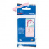 Brother TZE-RE34, 12mm x 4m, testo oro/sfondo rosa, nastro originale a righe