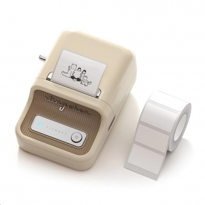 Niimbot Smart B21S 1AC1C171605 stampante di etichette, bianco + rotolo di etichette