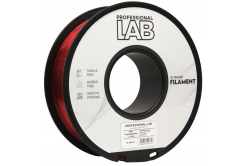 Professional Lab FG-P200-E1, 3D filamento, PETG, Transparent Red, 1kg, 1,75mm