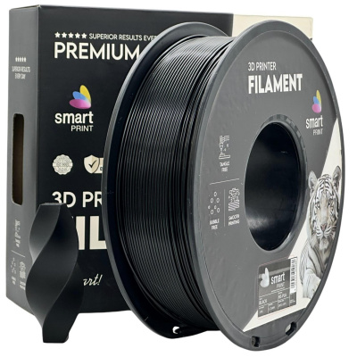 Smart Print FG-S12-E1, 3D filamento, HS-PLA, 1,75mm, 1000g, Nero (Black)