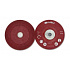 3M Platorello scanalato per dischi fibrati, rosso 115 mm M14