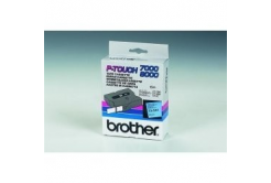 Brother TX-551, 24mm x 15m, testo nera / sfondo blu, nastro originale