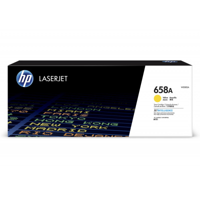 HP 658A W2002A giallo (yellow) toner originale