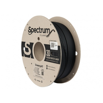 Spectrum 80699 3D filamento, GreenyHT, 1,75mm, 1000g, traffic black