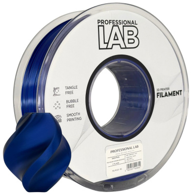 Professional Lab FG-P115-E1, 3D filamento, PLA Silk, 1,75mm, 1000g,  Tri Color, Blu (Storms whisper)