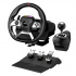 Volante Genius GX Gaming SpeedMaster X5 FF, volante con pedali e leva del cambio, USB-C, nero, PC, PS4, XBOX One