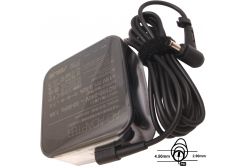 Adattatore originale Asus 65W 19V (3PIN) (senza cavo di alimentazione)