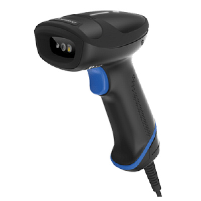 Newland HR33 NLS-HR3300-V2-SA serie Marlin, scanner portatile, 2D, imager bianco, OCR, cavo USB spiralato, Smartstand, IP52