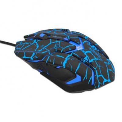 E-blue Mouse Auroza Gaming EMS639BCCZ-IU, 4000DPI, ottica, 6sp\., wired USB, nero, gaming
