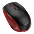 Genius Mouse NX-8006S 31030024401, 1600DPI, 2.4 [GHz], ottica, 3sp\., senza fili USB, nero-rosso, AA