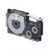Casio XR-9WE1, 9mm x 8m, testo nera/sfondo bianco, nastro originale