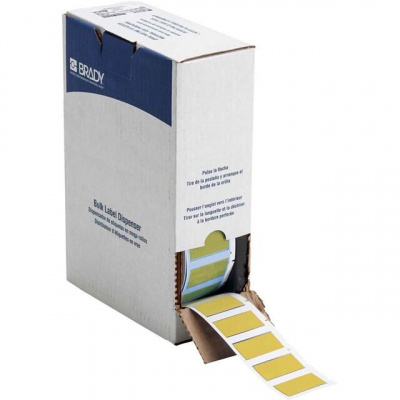 Brady BM-500-175-342-YL / 174491, Bulk PermaSleeve Wire Marker Sleeves, 44.83 mm x 21.60 mm