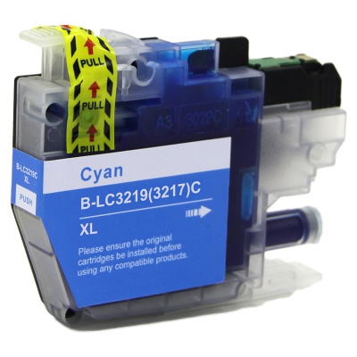 Cartuccia compatibile con Brother LC-3217XL / LC-3219XL ciano (cyan)