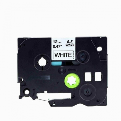 Nastro compatibile con Brother TZe-V231, 12mm x 5,5m, testo nera / sfondo bianco, vinile