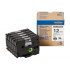 Brother HGE-M931V5, 12mm x 8m, testo nera / sfondo argento, nastro originale, 5pz
