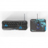 E-blue Polygon, set di tastiera e mouse Cobra II, US, gaming, a podložkou Mazer Marface S tipo wired (USB), černo-blu