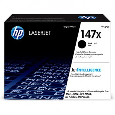 HP 147X W1470X nero (black) toner originale