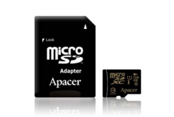 Apacer scheda di memoria Secure Digital Card U1, 128GB, micro SDXC, AP128GMCSX10U1-R, UHS-I U1 (Class 10), con adattatore