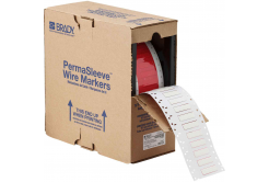 Brady HX-250-150-WT / 117077, PermaSleeve Heatex Marking Sleeves, 38.10 mm x 11.15 mm