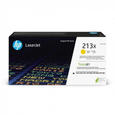 HP 213X W2132X giallo (yellow) toner originale