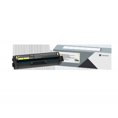 Lexmark 24B7501 giallo (yellow) toner originale