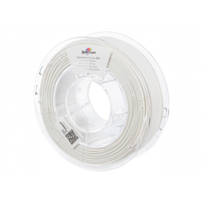 Spectrum 80571 3D filamento, S-Flex 85A, 1,75mm, 250g, Bianco (Polar white)