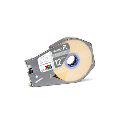 Partex PROMARK-PL120CN4, giallo nastro autoadesivo, 12mm, 30m