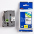 Brother TZ-141 / TZe-141, 18mm x 8m, testo nera / nastro trasparente, nastro originale