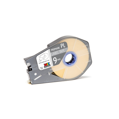 Partex PROMARK-PL090CN4, giallo nastro autoadesivo, 9mm, 30m