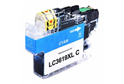 Cartuccia compatibile con Brother LC-3619XL ciano (cyan)