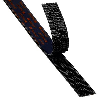 3M Dual-Lock™ SJ3550CF, černý zip, čiré lepidlo (38 hlaviček/cm2) 50 mm x 45,7 m
