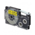 Casio XR-9YW1, 9mm x 8m, testo nera/sfondo giallo, nastro originale