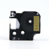 Nastro compatibile con Dymo 45813, 19mm x 7m, testo nera / sfondo d'oro