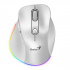 Mouse senza fili, Genius Ergo 9000S Pro 31030039400, bianco, ottica, 2400DPI