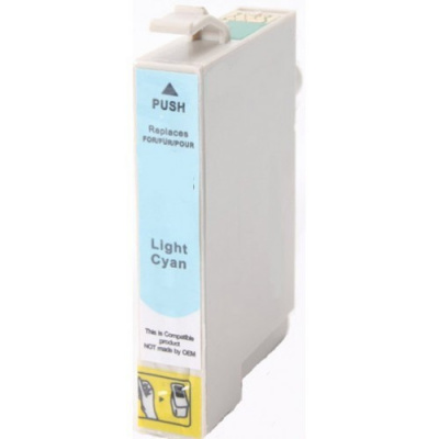 Epson T0805 ciano chiaro (light cyan) cartuccia compatibile